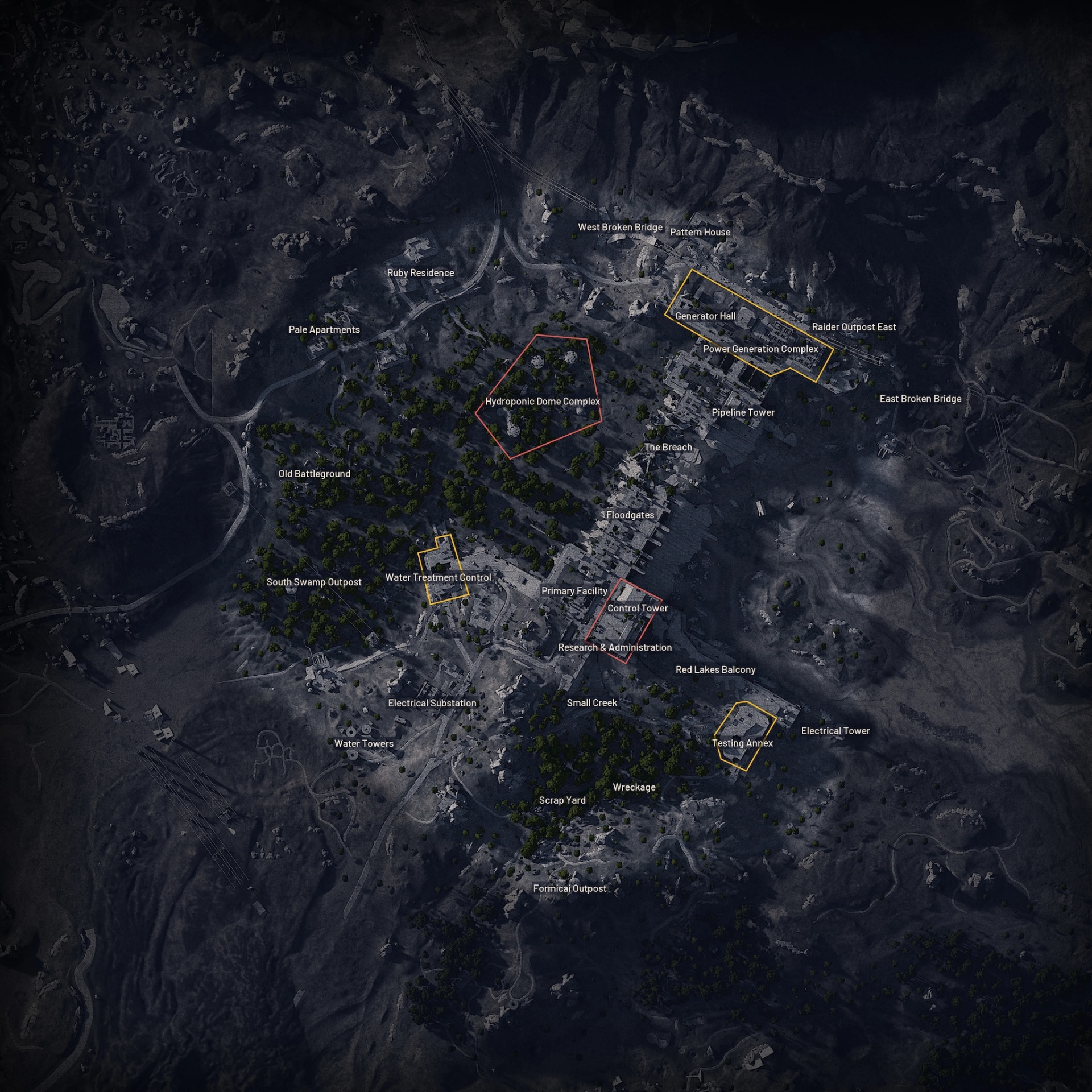 Arc Raiders Map — Outwit. Outgear. Outlast.